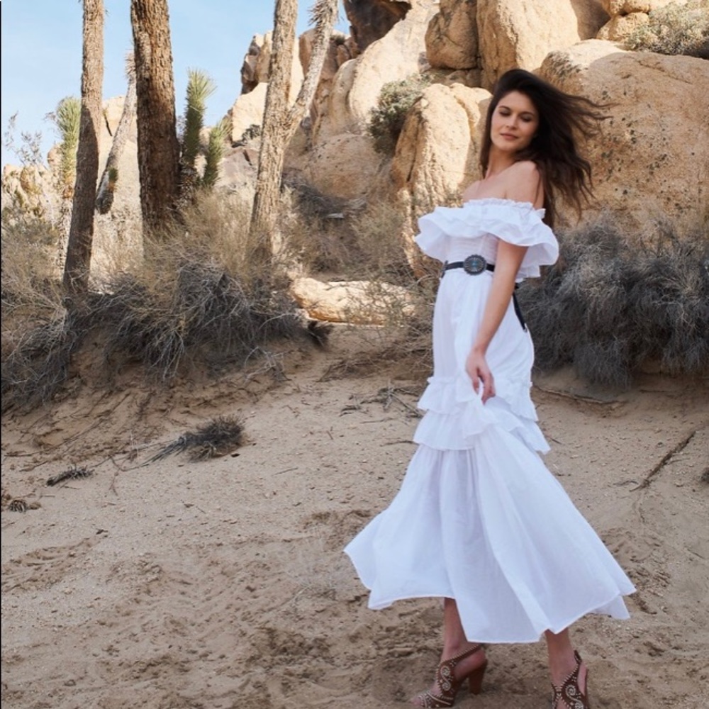 White Savanna Maxi Dress